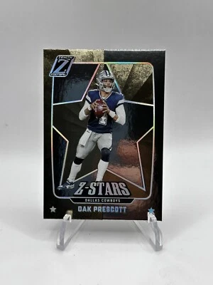 2022 Panini Zenith Dak Prescott Z-Stars Gold Insert ZS-21 Dallas Cowboys - Image 1 of 4