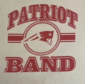 T-shirt New England Patriots taglia media "Patriot Band" manica corta vintage NFL - Foto 1 di 8