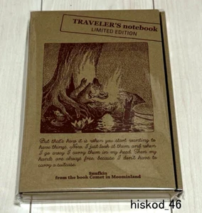 TRAVELERS COMPANY Traveler's Note Book Moomin Comet Blue Limited Set Japan New - Picture 1 of 3