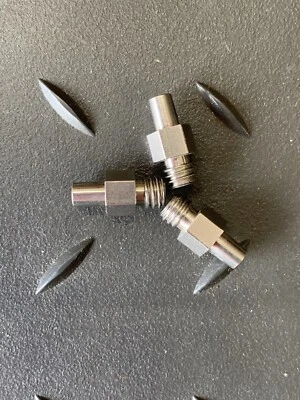 Pezones de acero inoxidable CVA AC1496 cabeza hexagonal especial para rifles CVA Foto 1 de 2