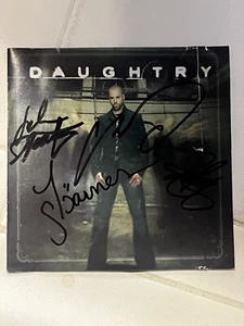 Authentic Chris Daughtry Band First Tour Early ConcertSigned CD Band Autographed - Picture 1 of 10