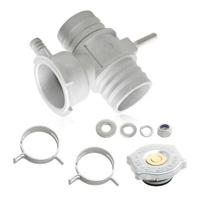 Cuello de llenado de refrigerante de aluminio con tapa para Jeep Compass 2007-2017 52029195AK Foto 1 de 4