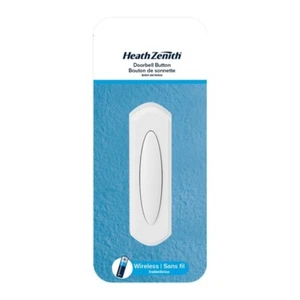 Heath Zenith SL-7797-02 Kunststoff Funk Drucktaster Türklingel weiß - Bild 1 von 6