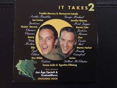 IT  TAKES 2  -   MORTEN  HARKET , JAN ÅGE FJØRTOFT ,  CD   1995   ,  Pop ,  Rock - Bild 1 von 3