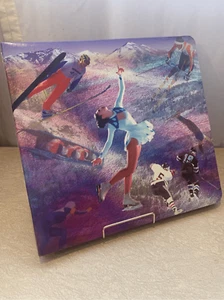 Olympics Hand Made Scrap Book-Pins Clippings Photos Salt Lake Winter 2002 - Picture 1 of 13