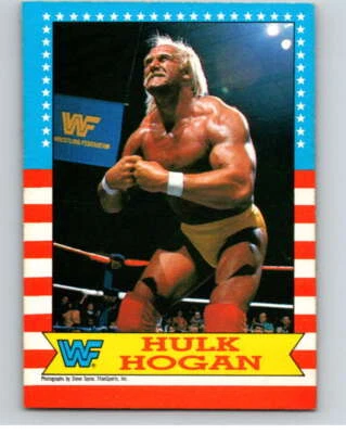 1987 O-Pee-Chee WWF #3 Hulk Hogan  V69383 - Image 1 of 2