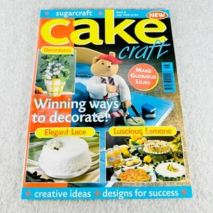 Vintage CAKE CRAFT Magazine Issue 8 July 1999 Elegant Lace Geraniums Lemons - Picture 1 of 4