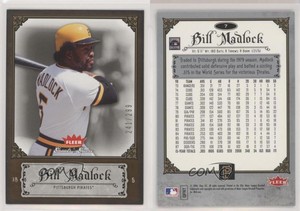 2006 Fleer Greats of the Game Copper /299 Bill Madlock #7