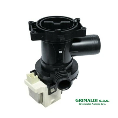 POMPA SCARICO ACQUA CON FILTRO LAVATRICE WHIRLPOOL IGNIS 481010584942 - Immagine 1 di 4