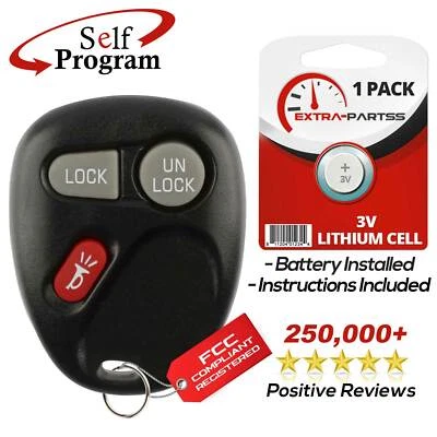For 2000 2001 Chevrolet Tahoe Car Remote Keyless Entry Key Fob - Image 1 of 4