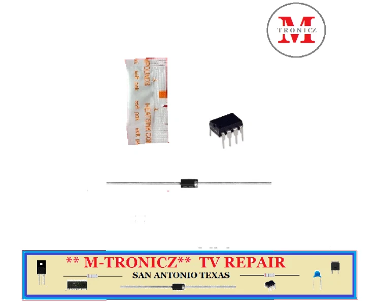 SHARP  AQUOS   LC32D43U  POWER SUPPLY   -NO POWER FUSE OK REPAIR KIT- - Image 1 of 1