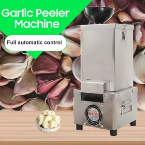 Máquina Peladora de Ajo 200W Hogar Comercial Máquina Peladora de Ajo Seco 110V - Imagen 1 de 12