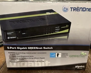 TRENDnet TEG (TEG-S50g) switch esterno 5 porte NUOVO IN SCATOLA - Foto 1 di 5