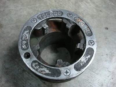 Toledo #12 2" NPT Pipe Threader Threading Die Head - Image 1 of 4