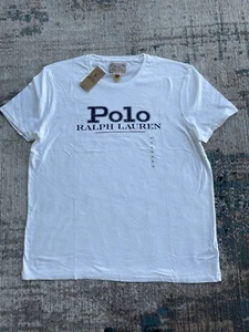 T-shirt polo Ralph Lauren uomo denim merces XL personalizzata vestibilità slim - Foto 1 di 1