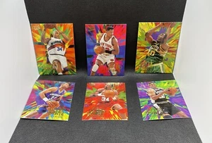 1995-96 Fleer Ultra 6 Ultra Power Insert Cards Olajuwon Barkley Ewing Robinson - Picture 1 of 8