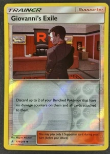 Giovanni's Exile 174/214 Reverse Holo - Pokémon TCG Unbroken Bonds NM/M - Picture 1 of 2