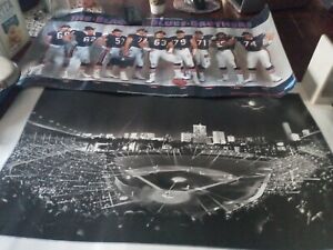 VTG Posters Chicago Cubs 1987 Fans Shed Light Wrigley Field/Black and Blues Bros