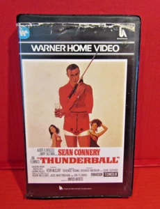 Thunderball Sean Connery VHS Warner Heimvideofilm im Originalkoffer funktionstüchtig - Bild 1 von 13