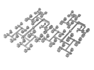 228001DG 228001 SWORKz Set Boccole Convergenza Grigio S35-4 EVO - Foto 1 di 1