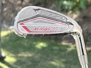 Cobra King F8 7 Iron 29.5* Aldila Rougue Graphite Ladies 36.25" Connect Grip - Picture 1 of 20