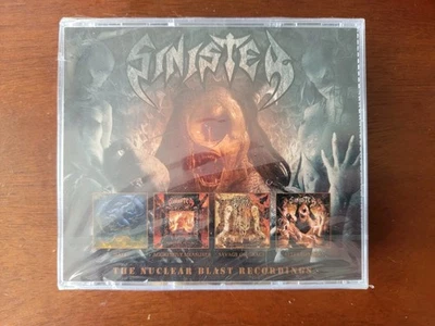 Sinister - The Nuclear Blast Recordings 4 CD Box Set 2018 Foto 1 de 2