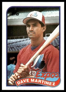 1989 Topps Dave Martinez Montreal Expos #763 - Picture 1 of 2