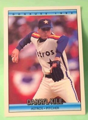 1992 Donruss - Darryl Kile #309 - Houston Astros  - Image 1 of 2