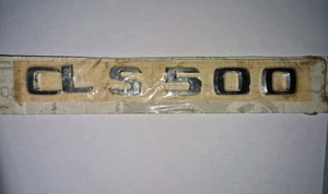 LOGO SCRITTA EMBLEMA ORIGINALE MERCEDES CLS 500 a2198170615 BAULE POSTERIORE - Imagen 1 de 2