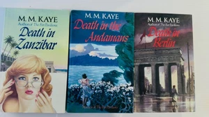Death in Zanzibar, Berlin & the Andamans 3 Hardcovers M. M. Kaye - Picture 1 of 17