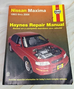 Nissan Maxima 1993 - 2008 Haynes Repair Manual 72021 - Bild 1 von 5