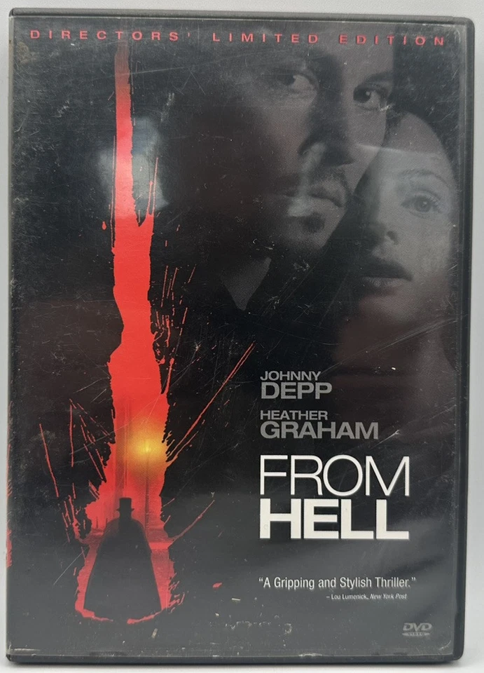 From Hell DVD Movie Widescreen Johnny Depp Film Director’s Limited Edition 2001 - Image 1 of 3