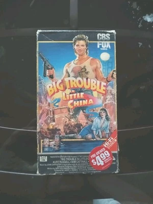John Carpenter's Big Trouble In Little China (VHS, 1987) CBS Fox - Kurt Russell - Image 1 of 4