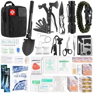 320 PCS Survival Kits First Aid Kit, Gifts for Men Christmas Him Dad, Surviva... - Picture 1 of 6