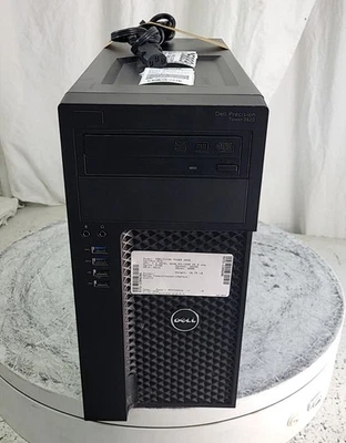 DELL PRECISION TOWER 3620 E13M PC Desktop XEON E3-1240 V5 8GB SEE NOTES - Image 1 of 4