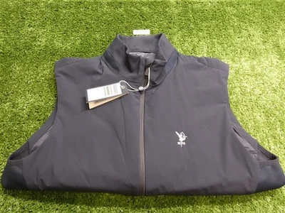 Holderness & Bourne The King Insulated Full-Zip Golf Vest C.C. Logo Navy Medium - Image 1 of 2