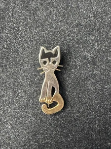 Katze Kätzchen Tier Anstecknadel Brosche - Bild 1 von 7