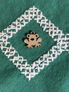 James Avery flacher Frosch Charm im Ruhestand - Bild 1 von 3