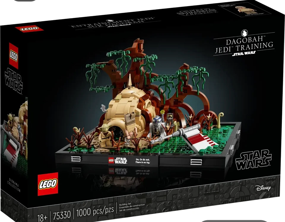 LEGO Star Wars 75330 Dagobah Jedi Entrenamiento Diorama Retirado|NUEVO|¡ENVÍO GRATUITO! Foto 1 de 4