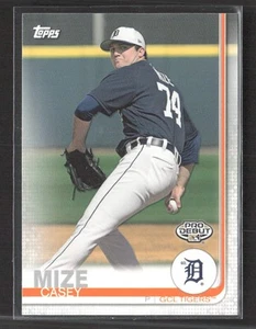 Casey Mize 2019 Topps Pro Debut RC Rookie #200 Tigers - Picture 1 of 2