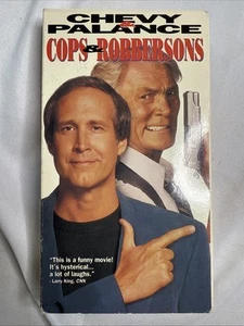 Cops And Robbersons VCR VHS Tape Movie Jack Palance Chevy Chase G Rental Copy - Picture 1 of 3