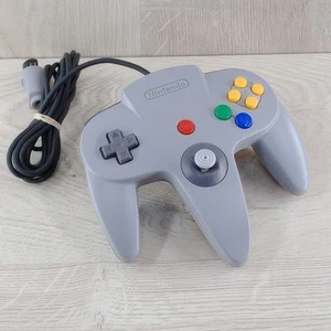 Nintendo N64 OEM Controller NUS-005 Gray TightJoy Stick TESTED and Works Great - Picture 1 of 9