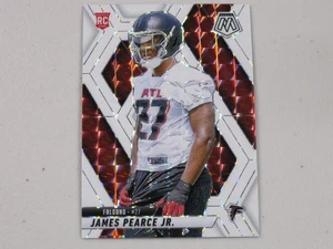 2025 Panini Mosaic White Mosaic Prizm #357 James Pearce Jr 06/25 Rookie RC - Picture 1 of 2
