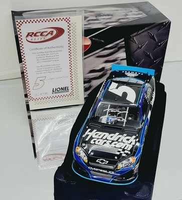 HENDRICKCARS.COM AUTOGRAFIADO KASEY KAHNE 2012 1/24 RCCA ELITE DIECAST Foto 1 de 4