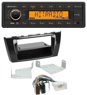 Continental 1DIN DAB MP3 AUX USB Autoradio für Mitsubishi Space Star A00 ab 13 A - Bild 1 von 4