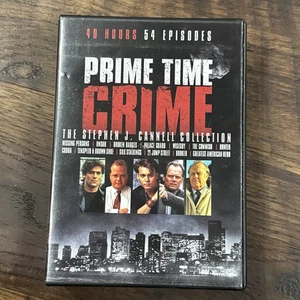 Prime Time Crime: The Stephen J. Cannell Collection (DVD, 2010, 10-Disc Set) - Imagen 1 de 4