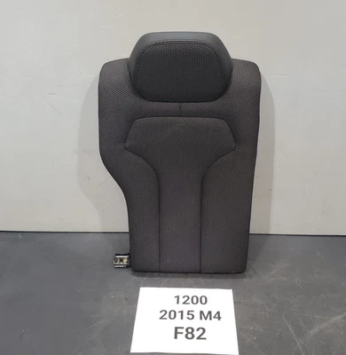 ✅15-20 OEM BMW F82 купе задняя правая подушка черная кожа карбоновая конструкция ткань - Изображение 1 из 4