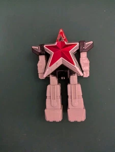 Power Rangers Super Zeo Megazord Red Plastic Toy Figure Bandai Vintage 1990s - Picture 1 of 3