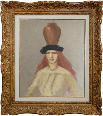 HENRI LAFFITE (1885-1977) UNE VARINAS MARCHANDE DE POISSONS LISBONNE 1920 (33) - Photo 1/4