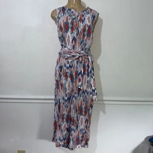 Eva Longoria Multicolor Sleeveless Romper Jumpsuit Size 10 - Picture 1 of 10